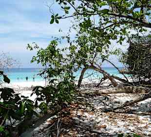 Blick auf den Strand