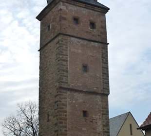 Der Hexenturm oder Eulenturm in Gerolzhofen