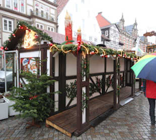 Weihnachtsmarkt in der Altstadt von Hameln