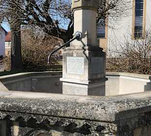 Der Friedensbrunnen in Lendershausen