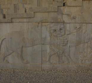 Płaskorzeźba w Persepolis