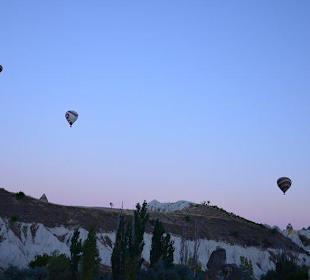 Pierwsze startujące balony
