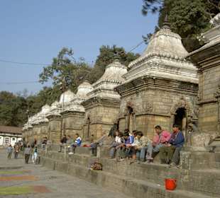 Tempel am Mrigasthali-Hügel