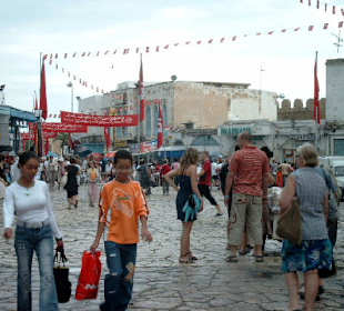 Ramadanende als Fest in der Medina