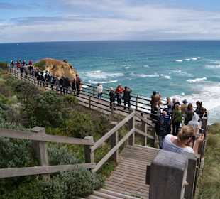 Massentourismus an den "12 Apostel"