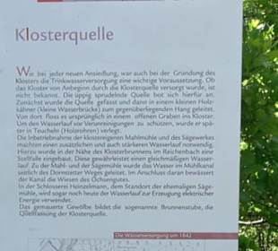 Wanderung Klosterquelle Klosterreichenbach