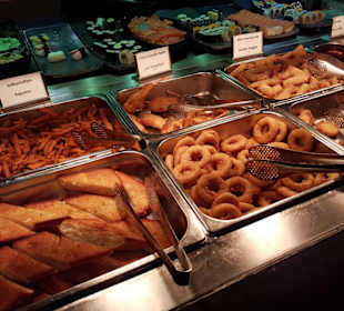 Auch Süßkartoffel Pommes