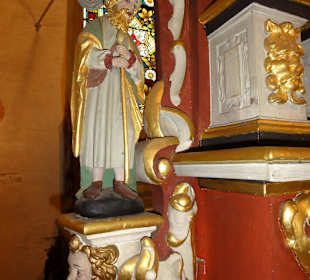 Details der Kanzel der St.-Ulrichs-Kirche