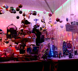 Bunte Weihnachtsdekoration