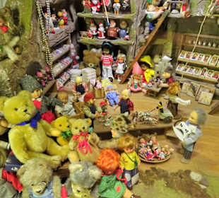 Szenen aus der Werkstatt des Weihnachtsmannes