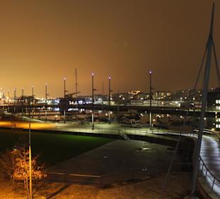 Blick vom Laubengang