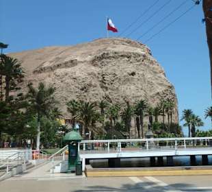 Blick auf den Morro de Arica