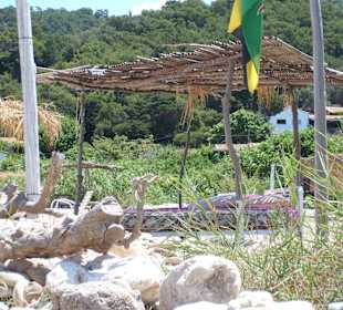 Bereich der Beachbar