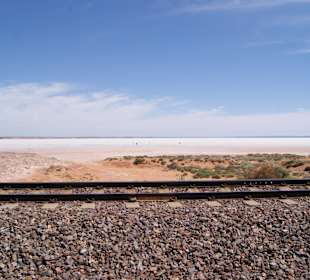 Lake Hart mit Outbackrailway
