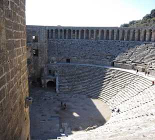 Aspendos nicht nur das Theater
