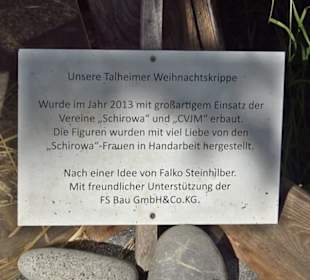 Weihnachtskrippe Talheim