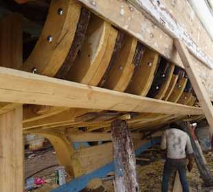 Hier wird neu beplankt