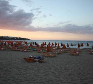 Abendstimmung am Strand