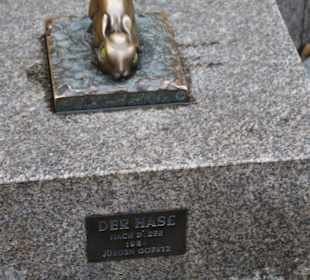 Dürers Hase auf Tiergärtnertorplatz