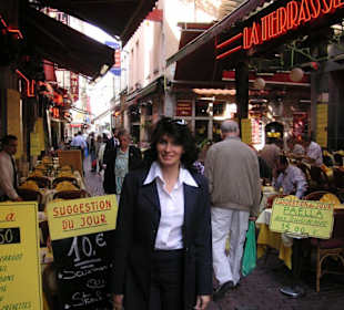 Die "Freßgasse" in der Brüsseler Altstadt