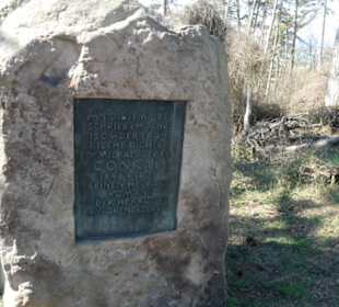 Gedenkstein für den Heimatdichter Conrad