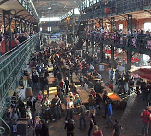 Sonntag Morgen in der Hamburger Fischhalle