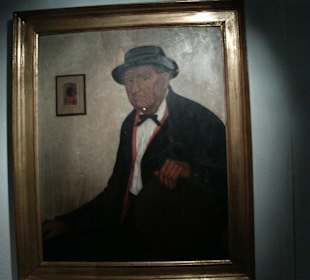 Gemälde mit älterem Herrn