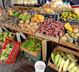Spaziergang über den Floating Market