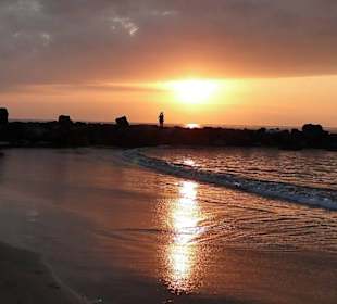 Playa de las Americas - zachód słońca.