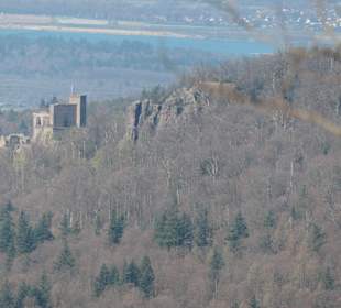 Ausblick vom Aussichtsturm auf dem Merkur