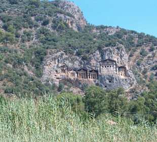 Dalyan Sehr schöne Koningsgräber