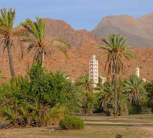 Netter Ort im Gebirge