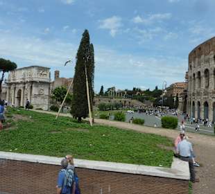 Konstantinbogen & Kolosseum