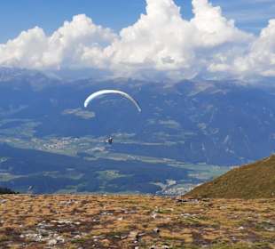 Hier geht es auch runter