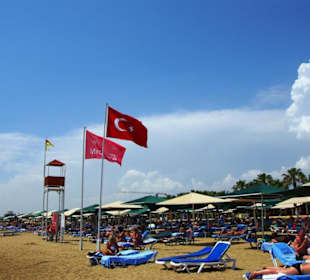 Vom Sunrise Richtung Kumköy-Evrenseki am Strand