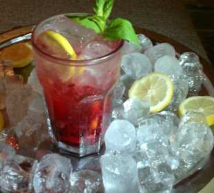 Lemoniada malinowa