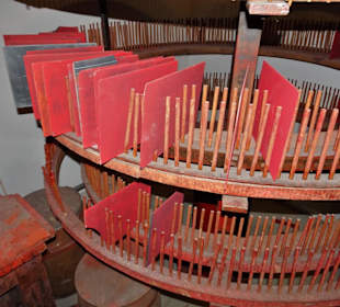 Trocknung der gefärbten Schiefertafeln