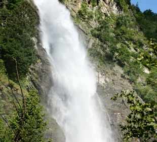 Partschinser Wasserfall - imposante Natur
