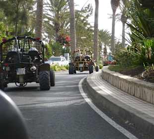 Fahrt durch Costa Calma