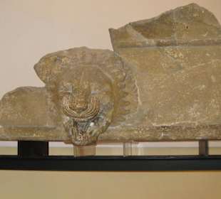 Wasserspeiender Löwenkopf