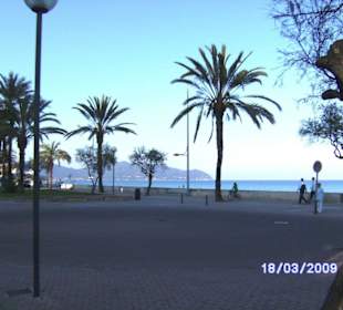 Strandpromenade Cala Millor am Abend