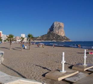 Strand in Calpe
