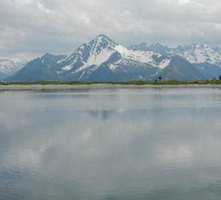 Ausblick am Penkenjoch