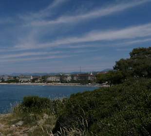 Ausblick von der Halbinseln