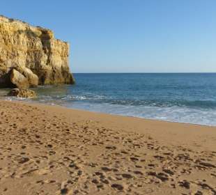 Abend an der Praia da Coelha (Hasenstrand)