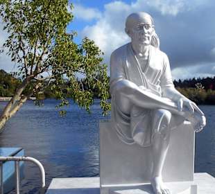 Saii Baba am Grand Bassin (Ganga Talao)