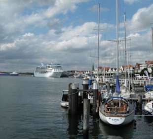 Ausblick Hafen Travemünde
