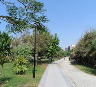 Grüner Strandweg bis nach Side