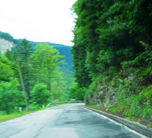 Der Plöckenpass nach AUT