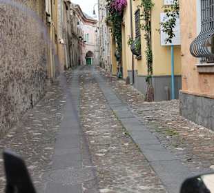 Straße in Orosei